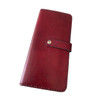 Handcrafted Handmade Maroon Leather Wallet for Home and Gift