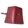 High Quality Handmade Maroon Leather Wallet Professional Photography