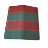 High Quality Handmade Red & Green Leather Wallet Professional Photography