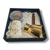 Luxury Eid Coffee Gift Set in Velvet Box Artisan Detail View