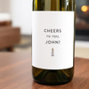 wine bottle custom label Waterproof custom birthday wine sticker