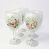 An exclusive set of two decorative wine glasses from Craftihouse, designed to bring a sophisticated, hand-crafted touch to your home bar.