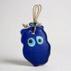 Owl Evil Eye Glass Bead | Ancient Symbol Protection | Artisan Glass Amulet - Luxury Handcrafted Art Craftihouse Dubai