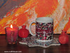 Artisan Printed  Poetry Coffee Cup – Handcrafted Ceramic Mug from Dubai