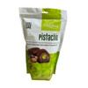 Front exhibition view of the premium 500g bag of MellsBurry chocolate covered dates stuffed with a crunchy pistachio centre, presented as a luxury UAE gourmet confection gift.