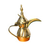 A premium 5-inch brass Dallah from Craftihouse, representing classic Middle Eastern coffee culture.