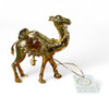 Dubai Gold Plated Camel Figurine | Luxury Gold Leaf Glass Art - Luxury Handcrafted Art Craftihouse Dubai
