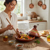 Exclusive Handmade Moroccan Tagine 22 cm Heritage Collection View