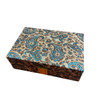Artisan Luxury Wooden Jewelry Box Covered with Termeh Fabric Luxury Showcase - Dubai