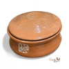 A functional, rustic clay cooking vessel, specifically designed for preparing Dizi, a staple of Persian culinary heritage.
