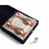 Exclusive Set of 2 Khatamkari Inlaid & Hand-Painted Flower Vases (16 cm) with Gift Box Heritage Collection View