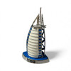 Luxury Burj Al Arab Metal Model Artisan Detail Shot