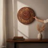 Exquisite 60 cm handmade calligraphy clock, serving as a thoughtful and timeless gift that celebrates traditional Islamic artistic skill.