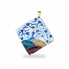 Luxury Elegant Minakari Copper Pendant Artisan Detail Shot