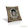 Premium Khatamkari Wooden Frame Copper Handcrafted Craftsmanship