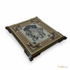 Khatamkari Wooden Frame Copper Engraved | Luxury Heritage Digital Art - Luxury Handcrafted Art Craftihouse Dubai