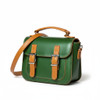 Premium The Signature "Emerald Forest" Genuine Cow Leather Bag Handcrafted Craftsmanship
