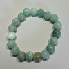 Artisan "glacial Mint" Translucent Natural Stone Bracelet Luxury Showcase - Dubai