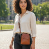 Artisan Genuine Cow Leather Mini Crossbody Bag Luxury Showcase - Dubai