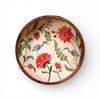 Exclusive Round Botanical Crane Mango Wood Heritage Collection View