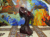 Luxury African Tribal Woman Head And | Unique Handcrafted African Statuette Premium Design Showcase