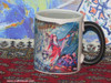 Exclusive Magic Colorful Miniature Artisan Coffee Mug Fine Craftsmanship Detail