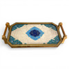 "Floral Marquetry" 40X24 Cm Khatamkari | Sophisticated Cultural Accent - Luxury Handcrafted Art Craftihouse Dubai