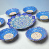 A Collection Of Assorted Minakari Copper Bowls And Plates From The Craftihouse Premium Enamelware Line.