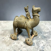 An exclusive Dhokra metal camel, a timeless tribal treasure that embodies the mastery of ancient Indian metal-casting traditions.