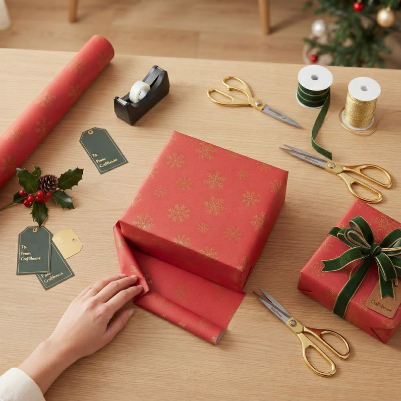 How to Wrap a Gift Perfectly: Step-by-Step Holiday Guide | Craftihouse