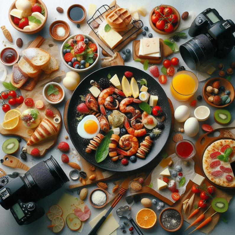 "Feast for the Eyes: Mastering the Art of Food Photography"