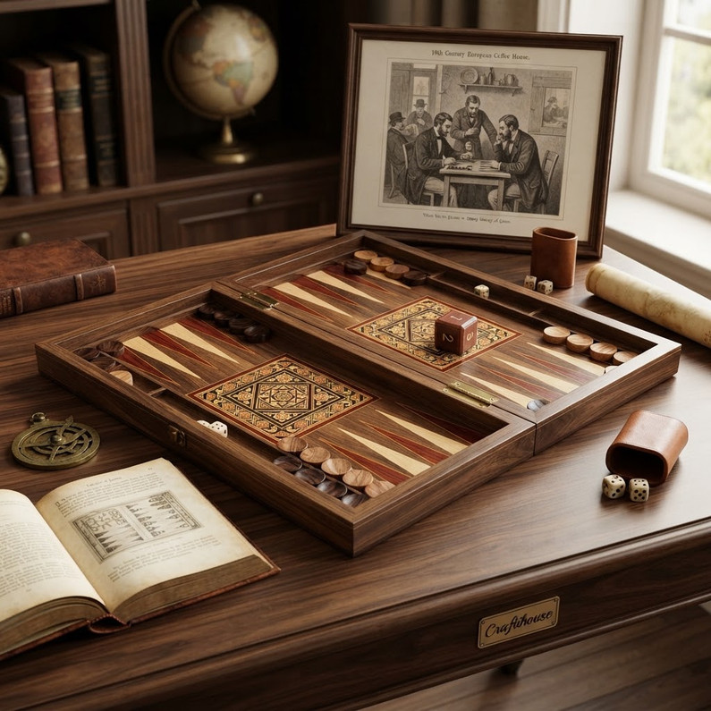 The History & Craftsmanship of Backgammon | Craftihouse