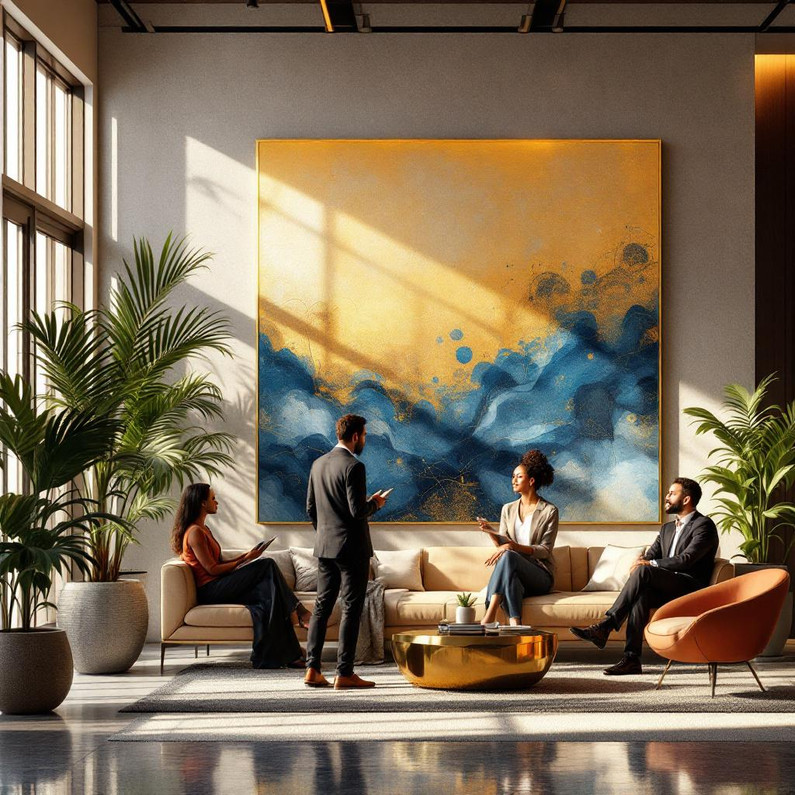 The Psychology of Appreciation: Using Bespoke Art to Retain Top Talent in Dubai