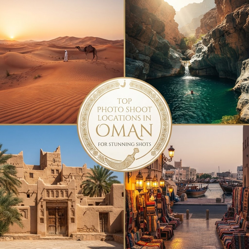 Best Places for a Photo Shoot in Oman | Craftihouse