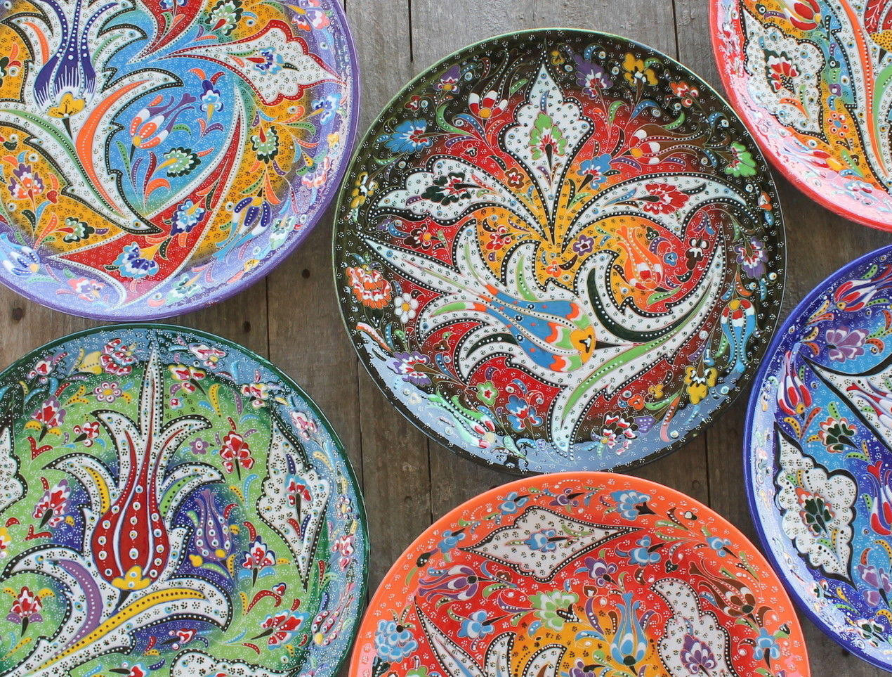 turkish plate TURKISH CERAMIC Plate/Bowl COASTER, Dubai