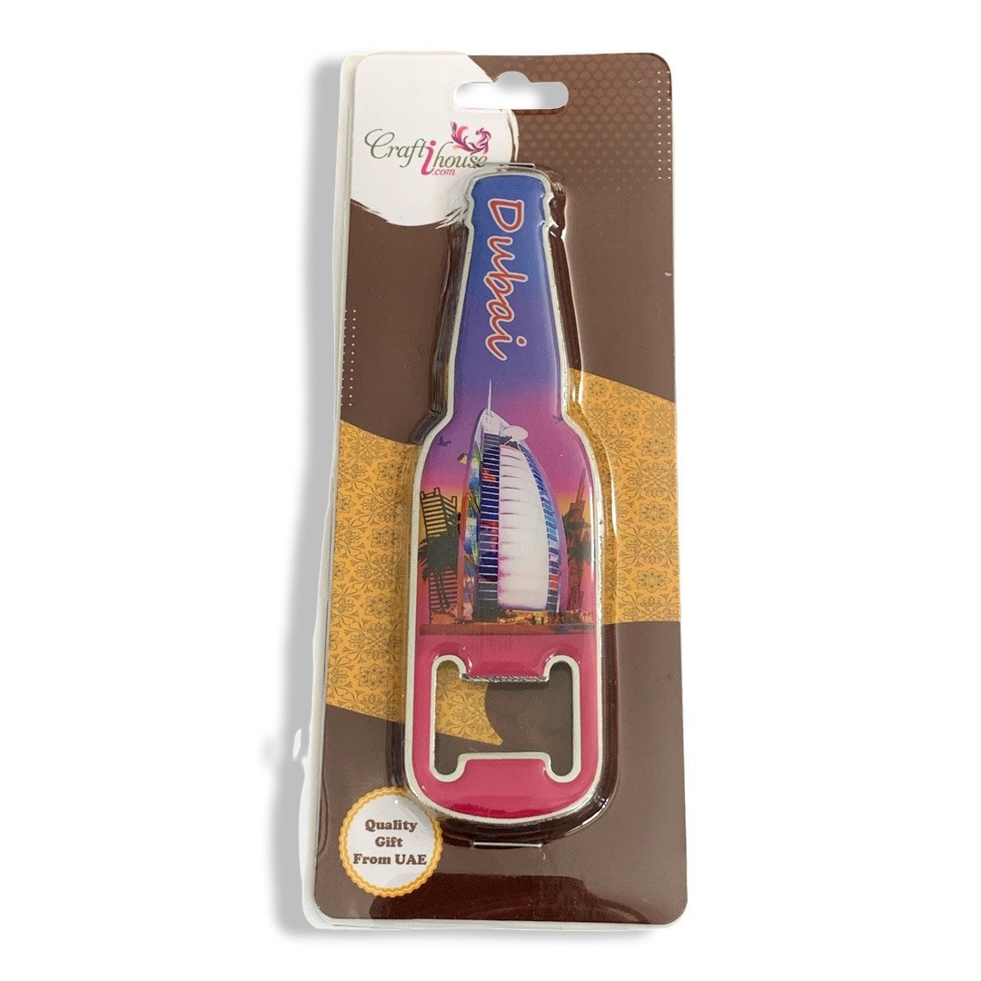 Burj al arab bottle opener fridge , collectible gift