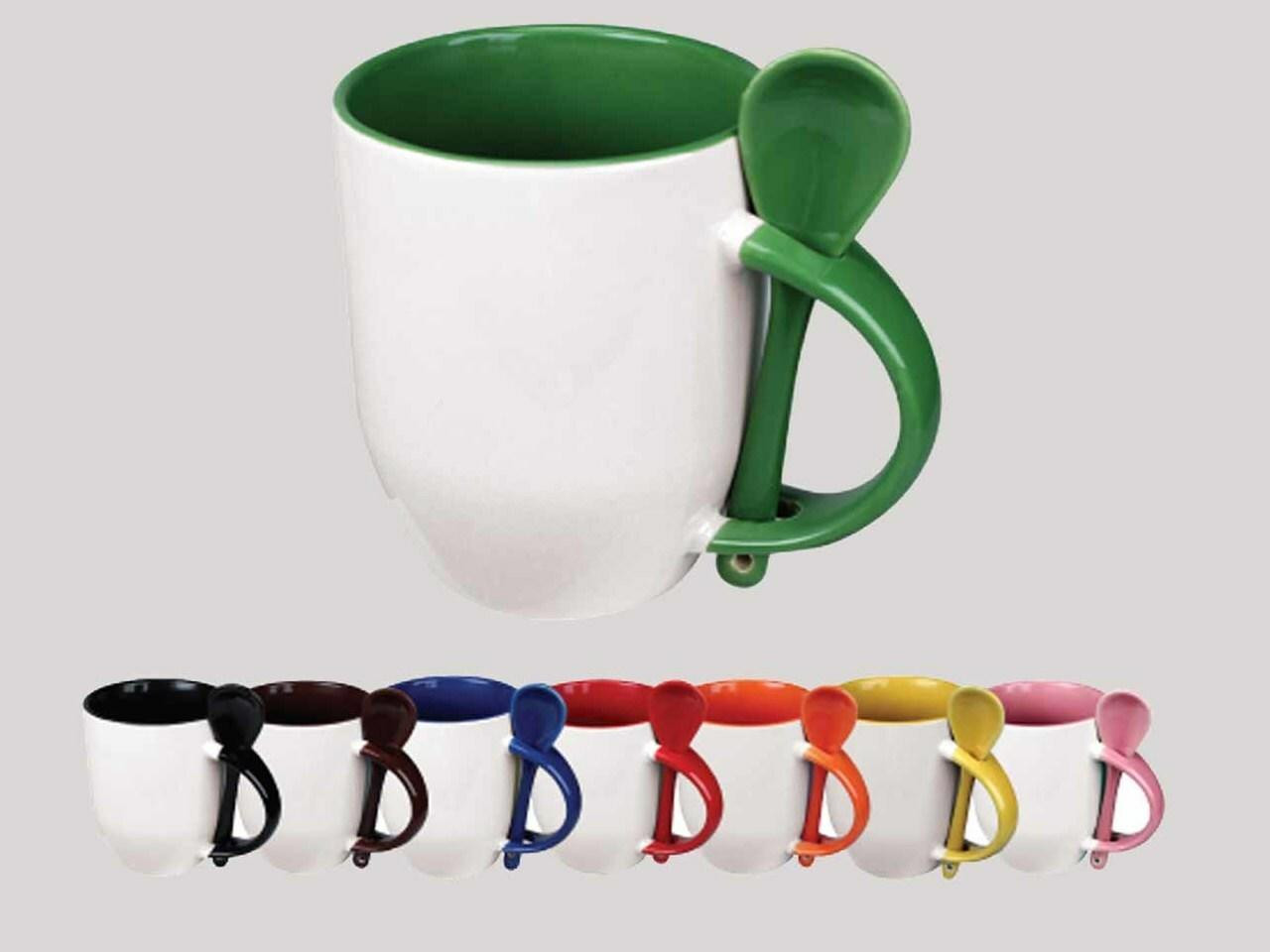 High quality (A) mug with inside and handle colored for sublimation