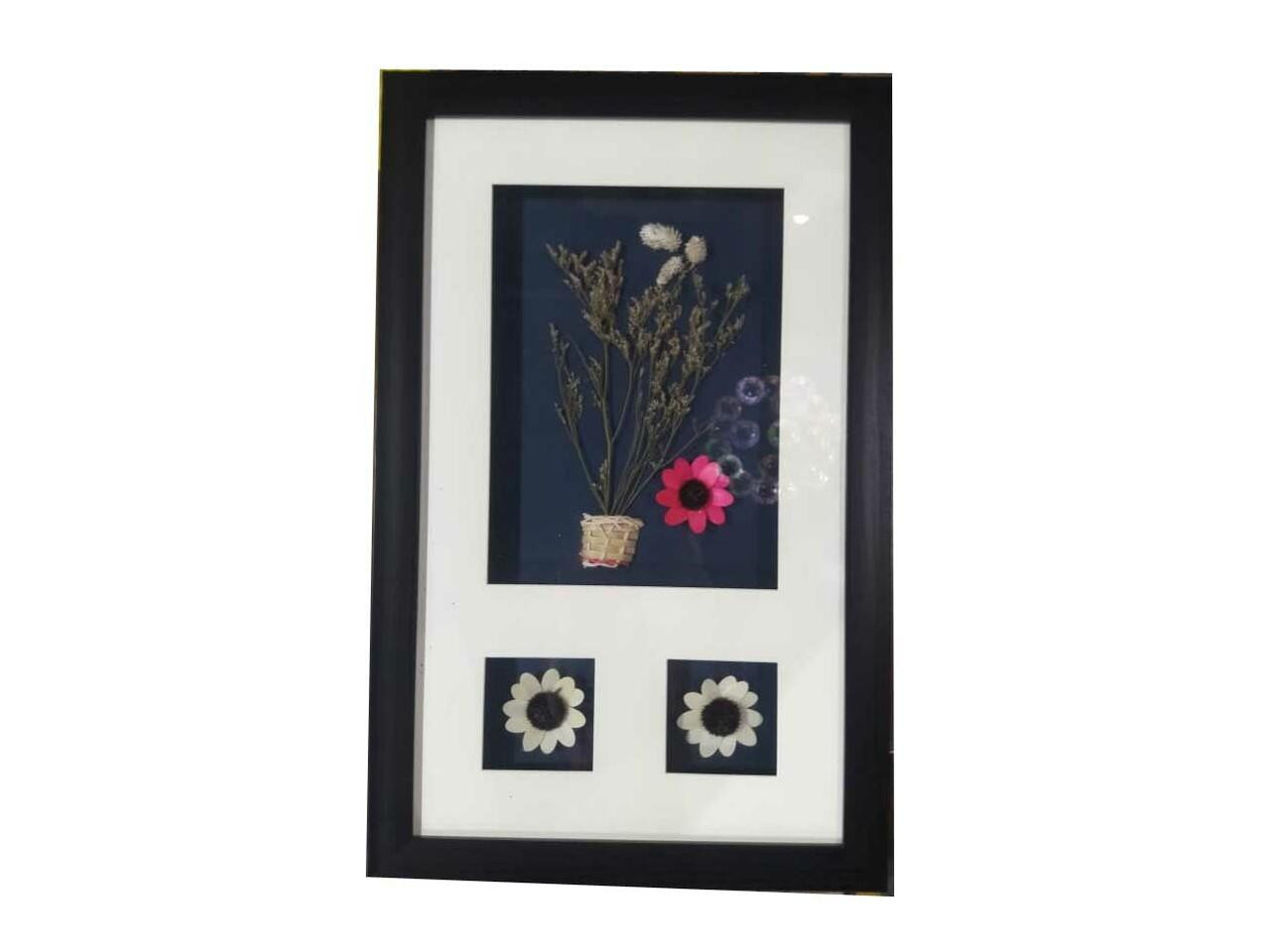 Pressed real flower Frame, Pressed flowers Art, Home Decor