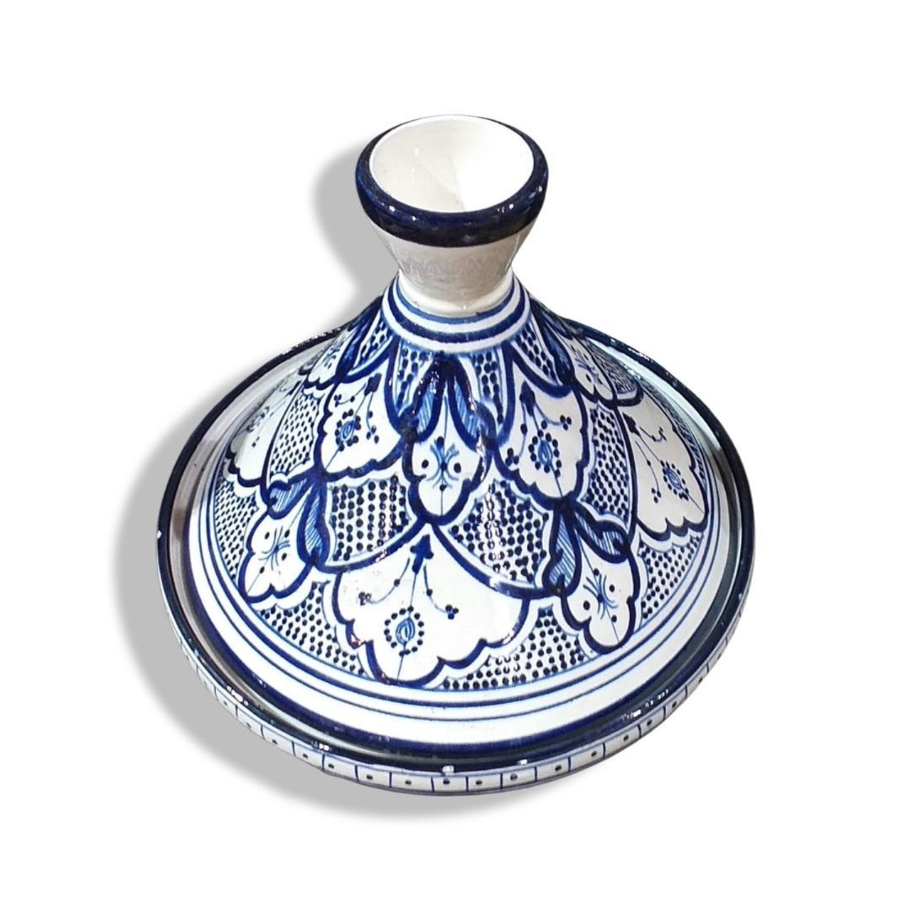 Ceramic Moroccan tagine , hand-painted tagine new home gift