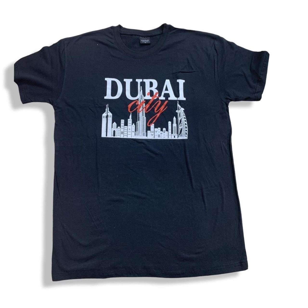 Black T-Shirt , Dubai shirt , souvenir, gift from uae