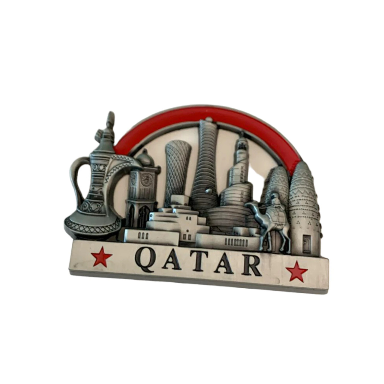 Doha Tower Qatar Koelkast Magneet Reizen Souvenir Geschenk Thuis Keuken Koelkast Decoratie Magnetische Sticker Crystal Magneet Collectie