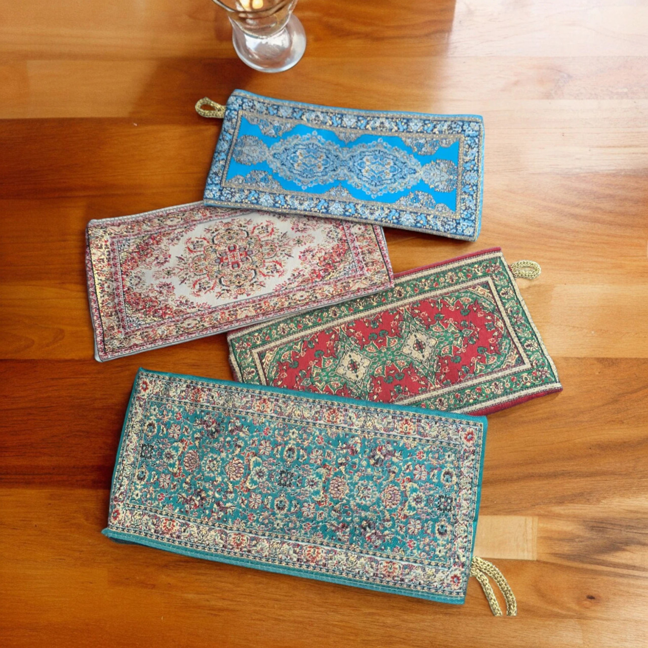 Classic Turkish Kilim Coin Purse - Bohemian Wallet