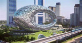 Marvel at Dubai's Museum of the Future .