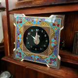 Timeless Elegance: Persian Khatam Kari Clocks . Persian Art