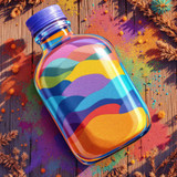 The Sand Bottle Masterpiece: How We Layer Your Company Logo into Natural Desert Sand