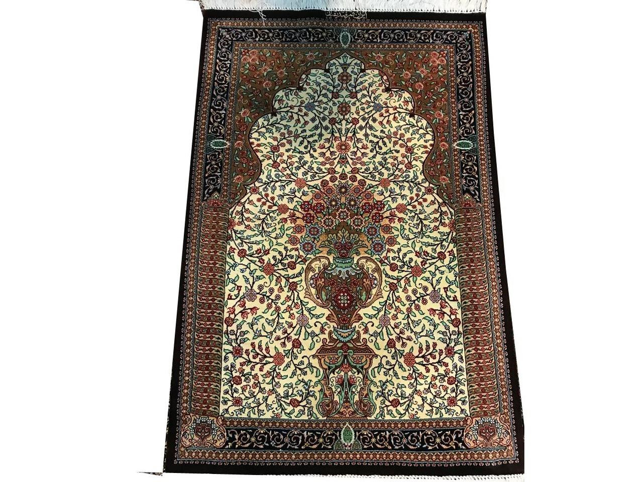 kashmiri carpet Beautiful Kashmiri Carpet , Handmade Pure