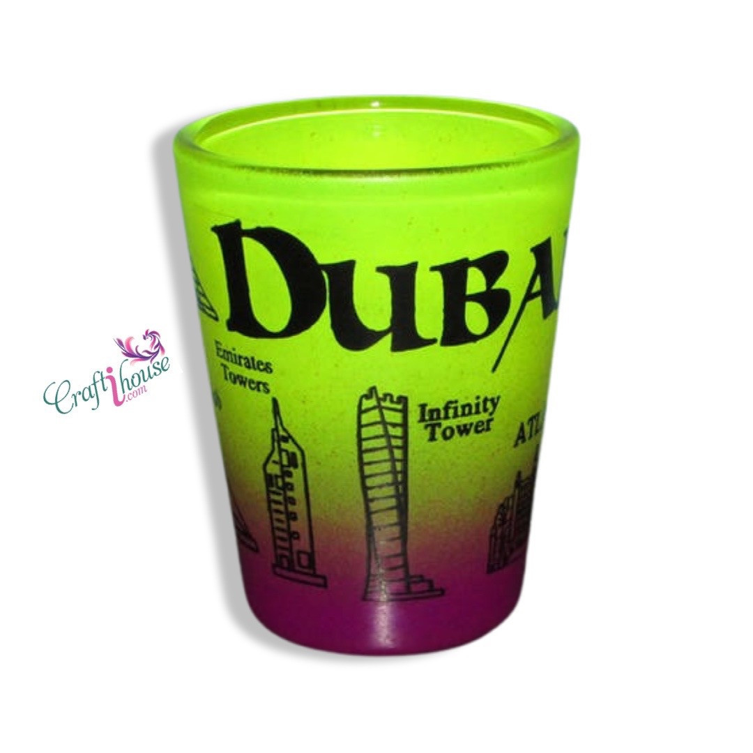 dubai souvenir shot glass , Dubai Souvenirs Shot Glass