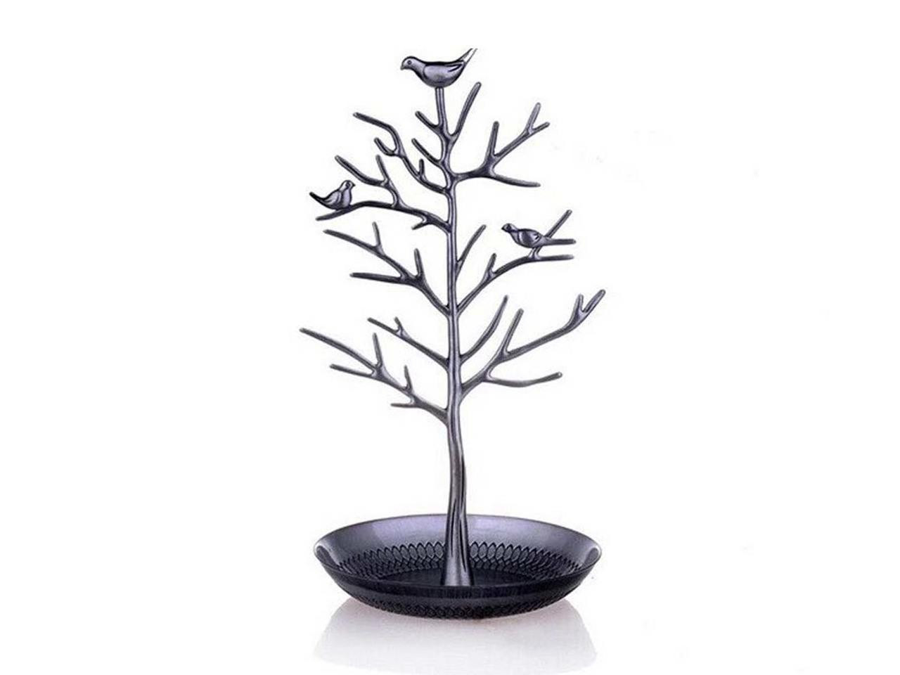 Birds & Tree Jewelry Display Stand Organizer Holder