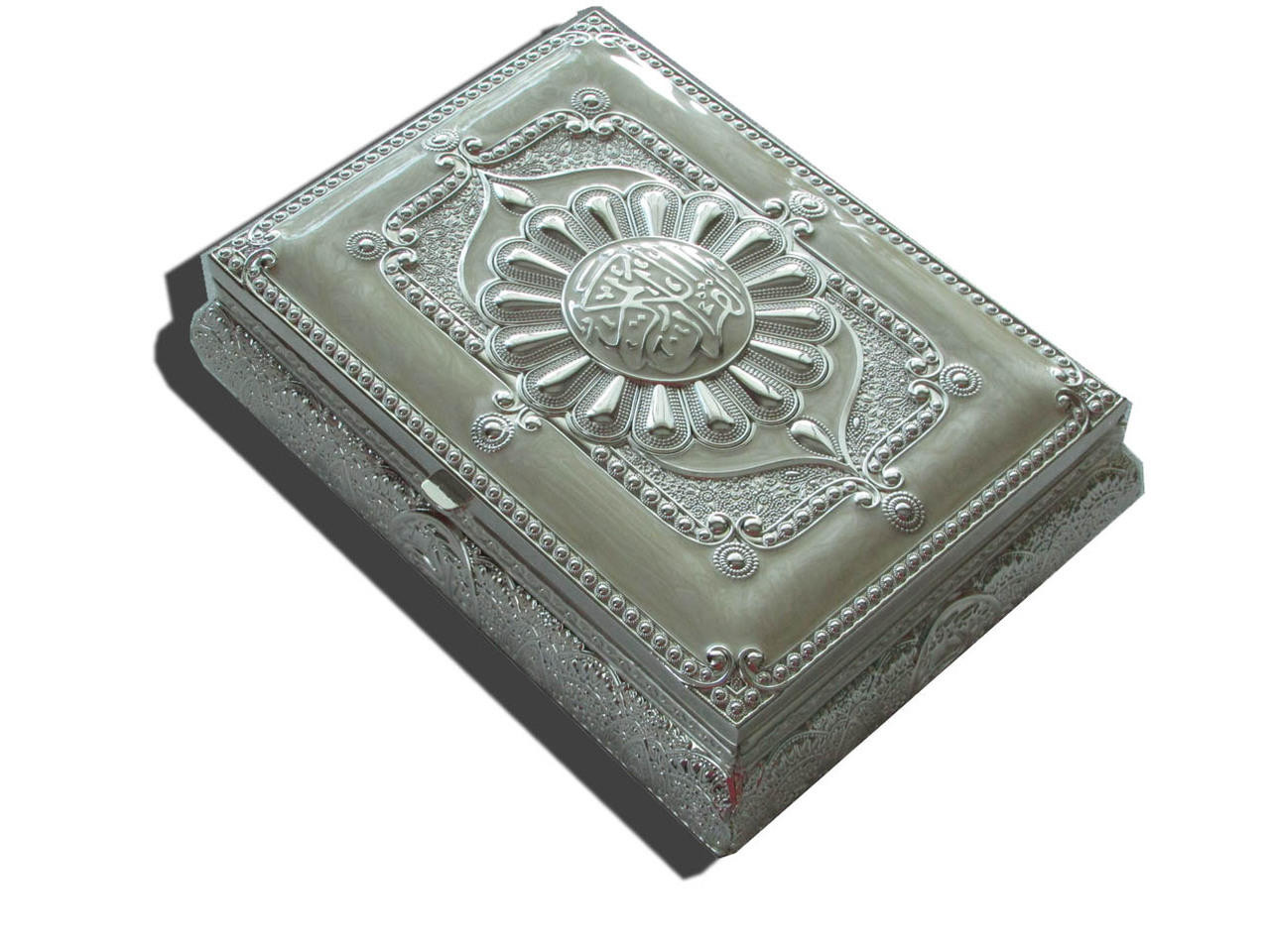 Quran box with stand , Home decorative , Quran holder