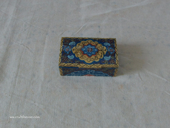 Exclusive A Cute handmade miniature box ,Cute Hand Painted Camel bone box Fine Craftsmanship Detail